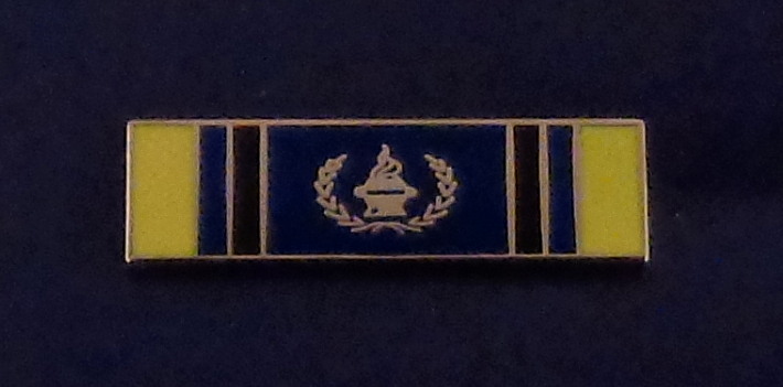 MASTER'S DEGREE Uniform Commendation/Award Bar
